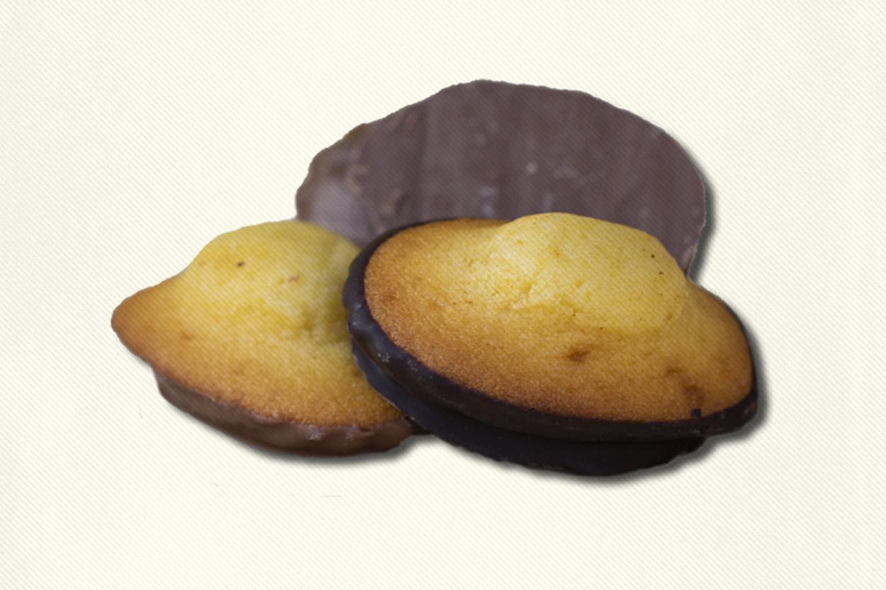 Madeleines au chocolat